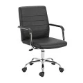 BF3401 Office Armchair Black Pvc
