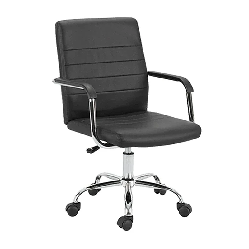 BF3401 Office Armchair Black Pvc