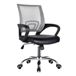 BF2101-F (with relax) Office Armchair Chrome/Grey-Black Mesh (1pc) BF2101-F (with relax) Office Armchair Chrome/Grey-Black Mesh (1pc)