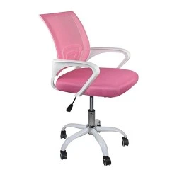 Καρέκλα γραφείου BF2101-SW ύφασμα Mesh χρώμα ροζ - λευκό 57x53x90-100εκ. Καρέκλα γραφείου BF2101-SW ύφασμα Mesh χρώμα ροζ - λευκό 57x53x90-100εκ.