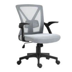 Καρέκλα γραφείου BF2130 mesh ύφασμα χρώμα γκρι 61x57x91/101εκ. Καρέκλα γραφείου BF2130 mesh ύφασμα χρώμα γκρι 61x57x91/101εκ.