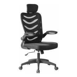 Καρέκλα γραφείου BF2940 ύφασμα mesh χρώμα μαύρο 61x65x118/128εκ. Καρέκλα γραφείου BF2940 ύφασμα mesh χρώμα μαύρο 61x65x118/128εκ.