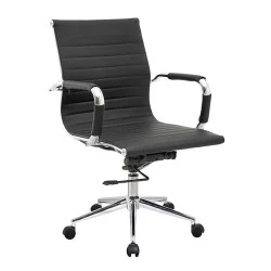 BF3301 Low Back Armchair Black Pu BF3301 Low Back Armchair Black Pu
