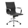 BF3301 Low Back Armchair Black Pu