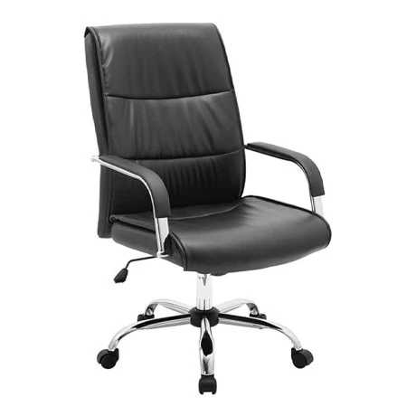 BF3500 Manager Armchair Chromed Base/Pu Black