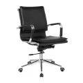 BF3601 Low Back Armchair Black Pu
