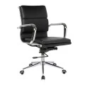 BF4801 Low Back Armchair Black Pu