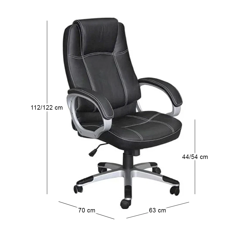 BF5450 Manager Armchair Black Pu