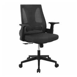 Καρέκλα γραφείου BF8760 ύφασμα mesh χρώμα μαύρο 66x64x96/106εκ. Καρέκλα γραφείου BF8760 ύφασμα mesh χρώμα μαύρο 66x64x96/106εκ.