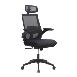 Belora Megapap office chair with Mesh fabric in black color 63.5x62x117/127cm. Belora Megapap office chair with Mesh fabric in black color 63.5x62x117/127cm.