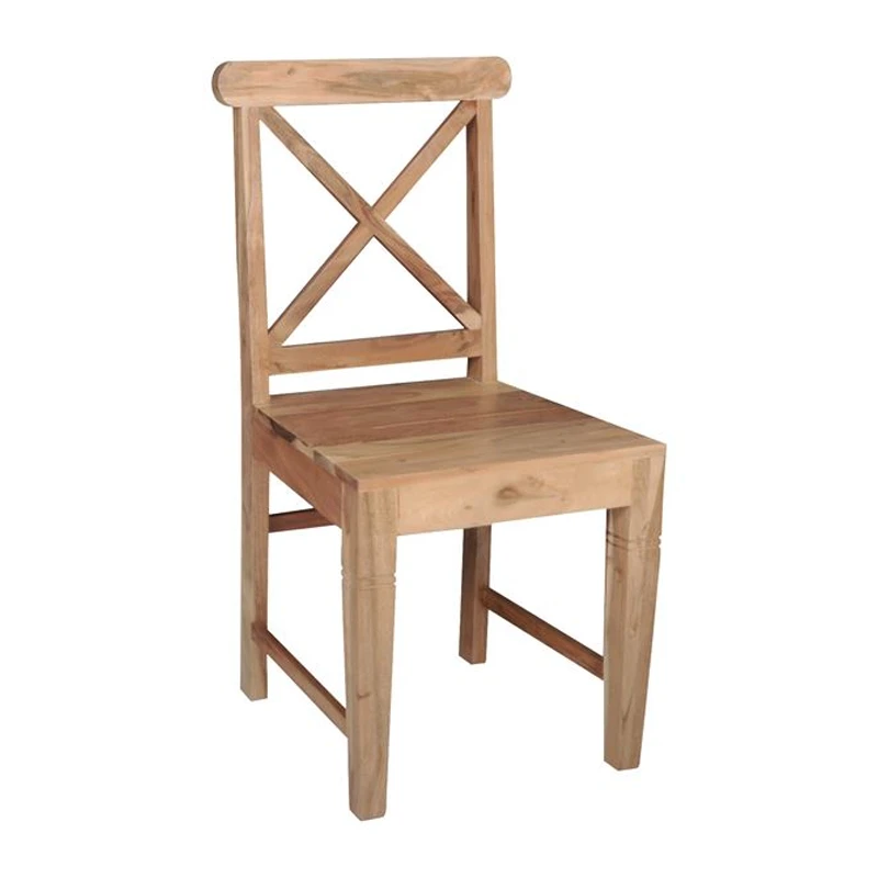 KIKA Chair Acacia Natural Finish