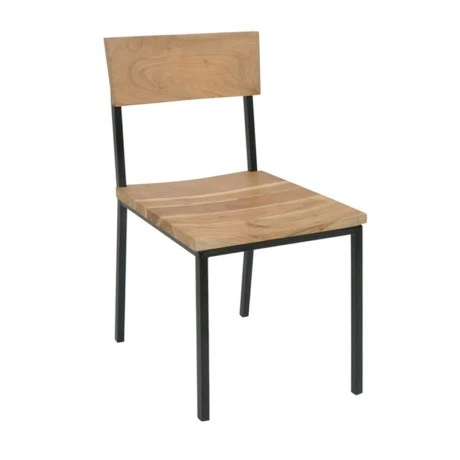 LIZARD Chair Acacia Natural Finish (Black Paint)