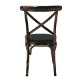 MARLIN Chair Black Gold/Black Pu