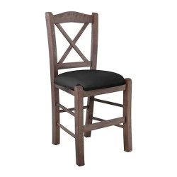 METRO Beech Chair Impregnation Walnut/Pu Black METRO Beech Chair Impregnation Walnut/Pu Black