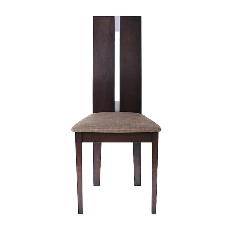 MILENO Chair Burn Beech/Fabric Beige