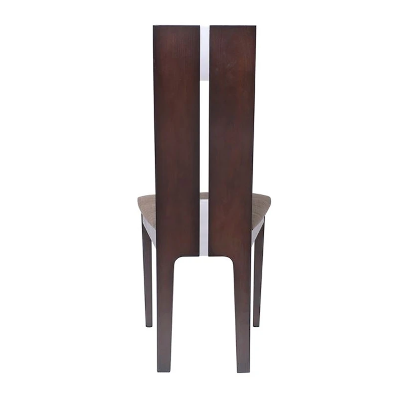 MILENO Chair Burn Beech/Fabric Beige