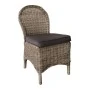 MONTANA Chair Grey/Brown Wicker (Cushion Anthracite)