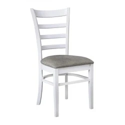 NATURALE Chair White/Fabric Grey NATURALE Chair White/Fabric Grey