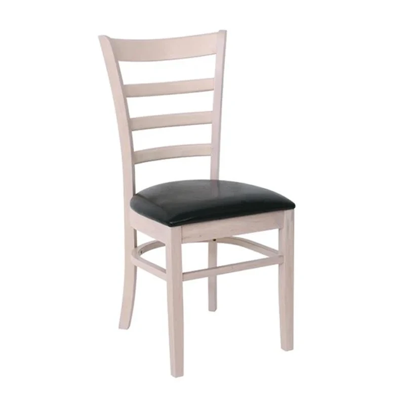 NATURALE Chair White Wash/Pu Black