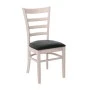 NATURALE Chair White Wash/Pu Black