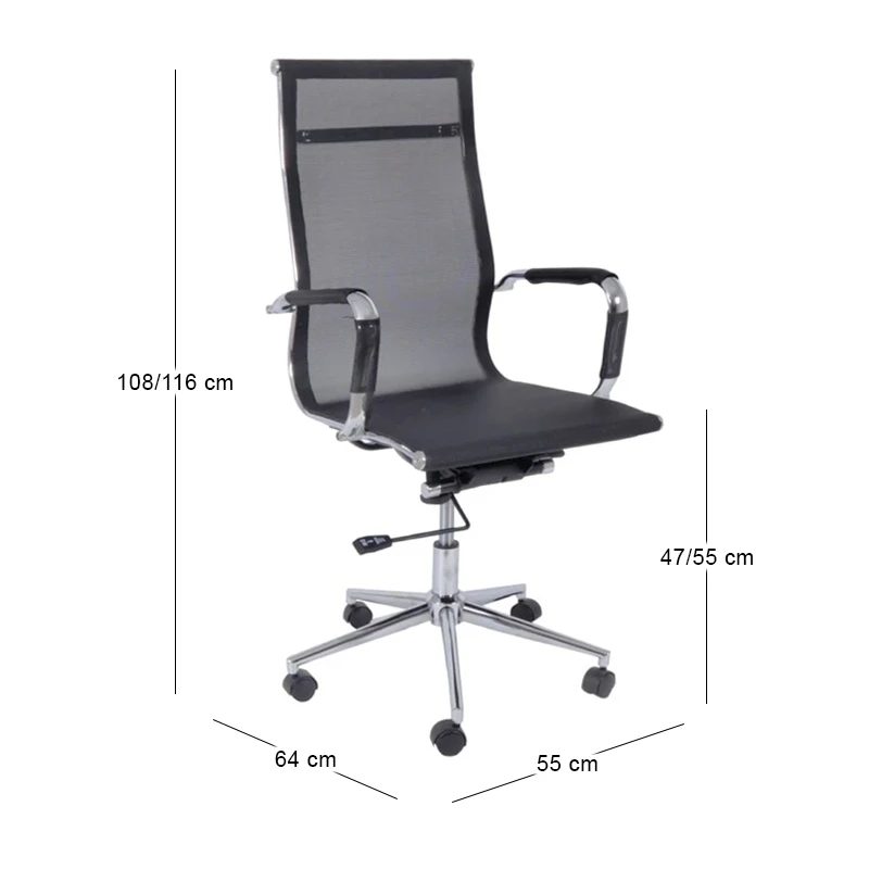 BF3200 Manager Armchair Black Mesh