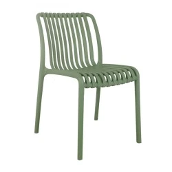 MODA Stackable Chair-Pro PP-UV Green MODA Stackable Chair-Pro PP-UV Green