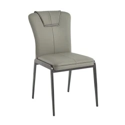 ANDRIA Chair Metal Black/Pu Green ANDRIA Chair Metal Black/Pu Green