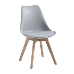 MARTIN Chair PP Grey (Metal cross) / assembled cushion MARTIN Chair PP Grey (Metal cross) / assembled cushion