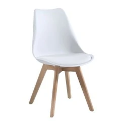 MARTIN Chair PP White (Metal cross) / assembled cushion MARTIN Chair PP White (Metal cross) / assembled cushion