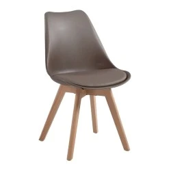 MARTIN Chair PP Sand Beige (Metal cross) / assembled cushion MARTIN Chair PP Sand Beige (Metal cross) / assembled cushion