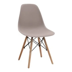 Nova Megapap PP dining chair in cappuccino color 46x51x80cm. Nova Megapap PP dining chair in cappuccino color 46x51x80cm.
