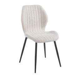 TANGO Chair Metal Black/Fabric Beige TANGO Chair Metal Black/Fabric Beige