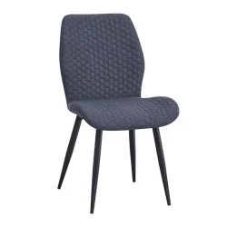 CLARA Chair Black Metal/Dark Grey Fabric CLARA Chair Black Metal/Dark Grey Fabric