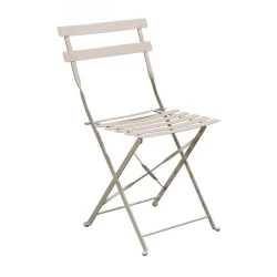 ZAPPEIOU Pantone Folding Chair Metal Beige 14-1212 ZAPPEIOU Pantone Folding Chair Metal Beige 14-1212