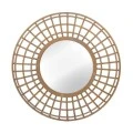 ROUND METAL WALL MIRROR D60X5.5CM