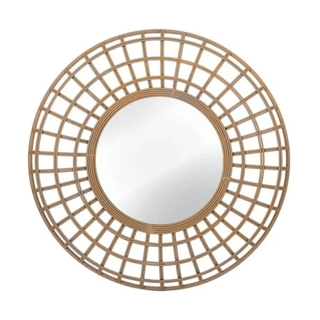 ROUND METAL WALL MIRROR D60X5.5CM