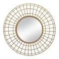 ROUND METAL WALL MIRROR D90X7.5CM