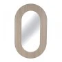 WOODEN AND METAL DECO MIRROR 50X2.2X85CM.