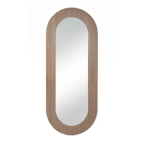 WOODEN AND METAL DECO MIRROR 65X2.2X160CM.