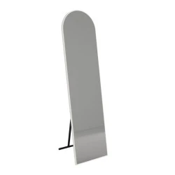Agalu Megapap melamine floor and wall mirror in white color 40x150cm. Agalu Megapap melamine floor and wall mirror in white color 40x150cm.