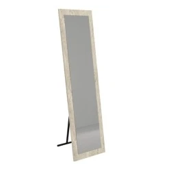 Lalu Megapap melamine floor and wall mirror in travertine color 40x150cm. Lalu Megapap melamine floor and wall mirror in travertine color 40x150cm.