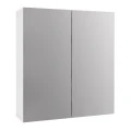Melamine bathroom mirror Binary Megapap color white 60x17.2x65cm.