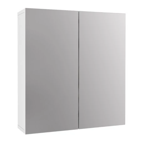 Καθρέπτης μπάνιου Binary Μegapap χρώμα λευκό 60x17,2x65εκ.