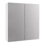 Melamine bathroom mirror Binary Megapap color white 60x17.2x65cm.