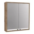 Καθρέπτης μπάνιου Lilian Μegapap χρώμα atlantic pine 59,6x14,6x65εκ.