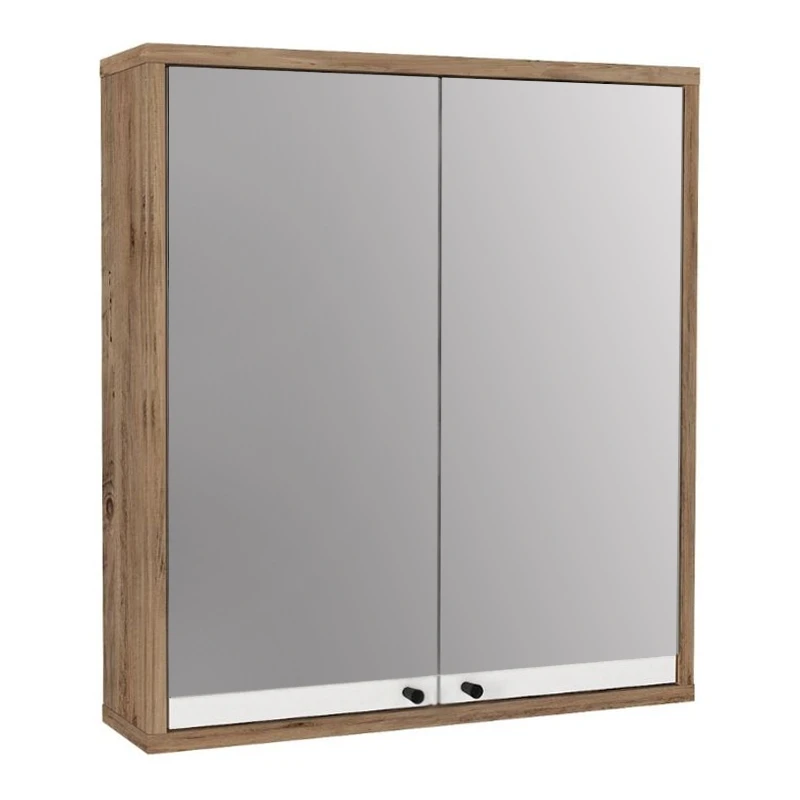 Καθρέπτης μπάνιου Lilian Μegapap χρώμα atlantic pine 59,6x14,6x65εκ.