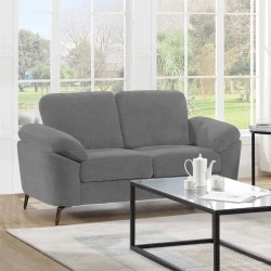 KATRINA 2-Seater K/D Sofa Grey Fabric KATRINA 2-Seater K/D Sofa Grey Fabric