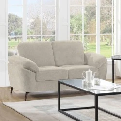 KATRINA 2-Seater K/D Sofa Beige Fabric KATRINA 2-Seater K/D Sofa Beige Fabric