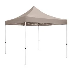 Kiosk with metal frame and waterproof fabric in cream color 3x3m Kiosk with metal frame and waterproof fabric in cream color 3x3m