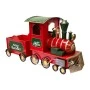 XMAS 
RED METAL TRAIN WITH WAGONS 260X90X130CM